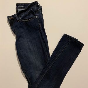Gap Dark Blue Faded Jean Leggings